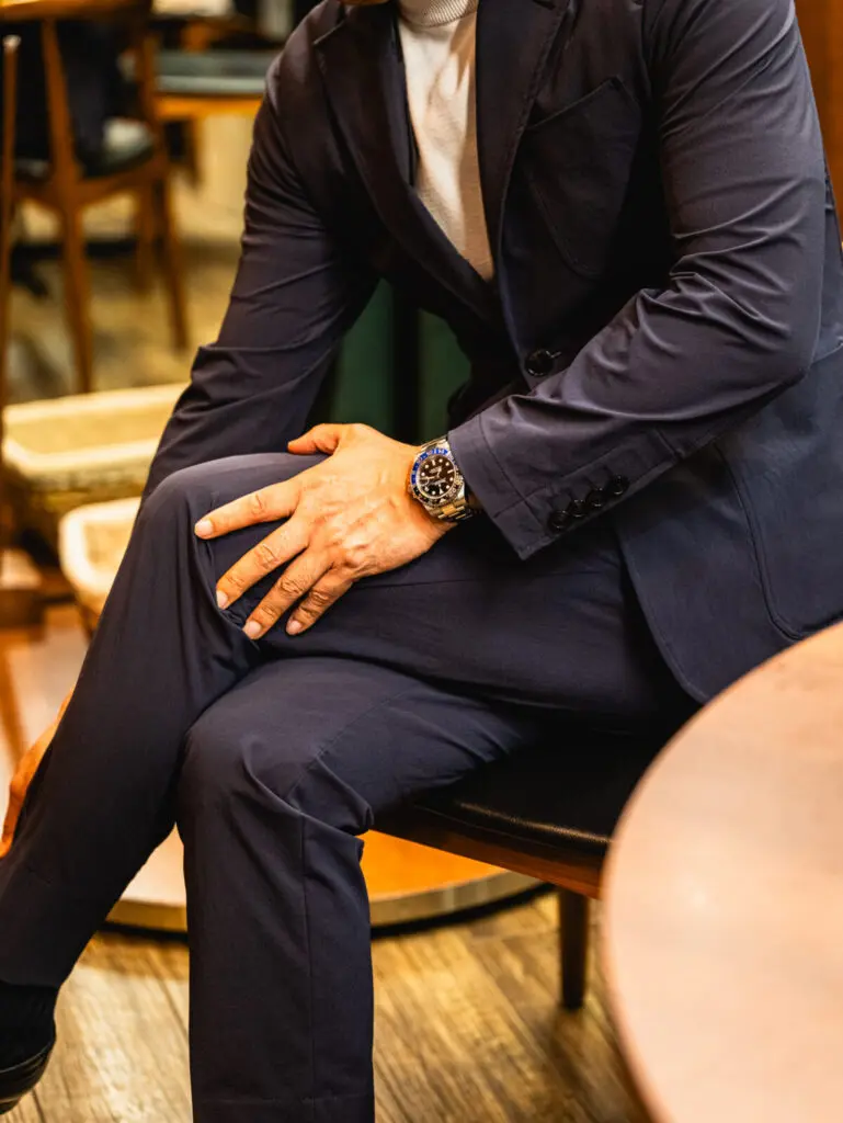 横浜テーラーナガサカオーダースーツはウール（羊毛）だけでは