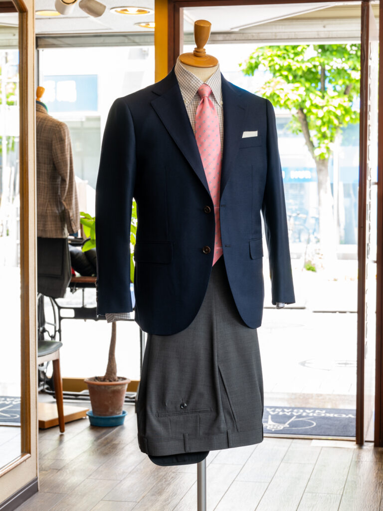 横浜テーラーナガサカカノニコ「モンテカルロ」で仕立てる春夏