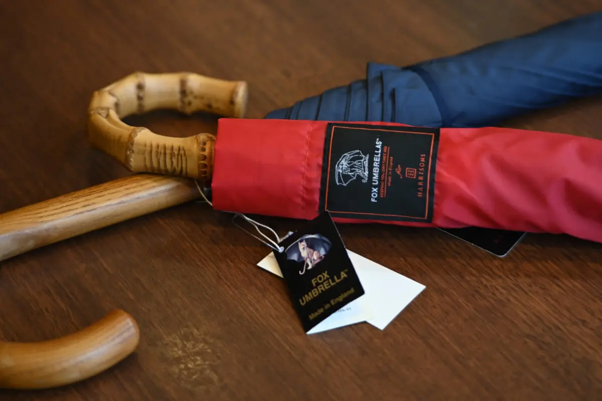 横浜テーラーナガサカ英国傘FOX UMBRELLASが特別価格に。―アウトレット